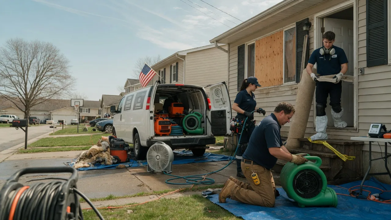 Water Damage Restoration in Franklin, VA near me